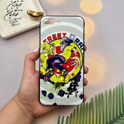 قاب گوشی iPhone 7 Plus - iPhone 8 Plus آیفون دور ژله ای طرح برجسته فانتزی مدل Street Graffiti کد 58529