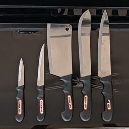 سرویس پنج تیکه چاقو آشپزخانه 