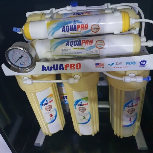 دستگاه تصفیه آب تایوان آکواپرو (AQUAPRO) 6 مرحله ای پس کرایه