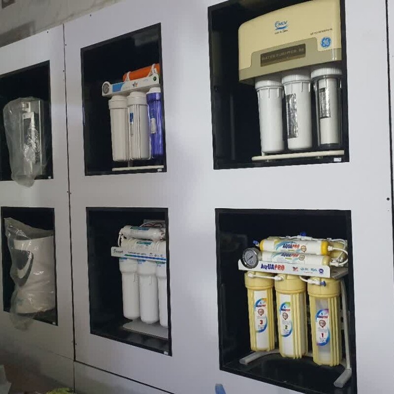 دستگاه تصفیه آب لاکچری رومیزی شیر سرخود    لان شان ( اورجینال - وارداتی از تایوان )5 فیلتر اصل 
