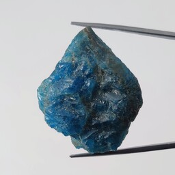 راف سنگ آپاتیت آبی رنگ نیمه شفاف معدنی و طبیعی کشور مکزیک 