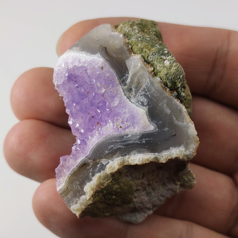 راف سنگ آمیتیست طبیعی و معدنی (بلور های کریستالی و شفاف)