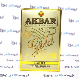 چای اکبر طلایی akbar مدل Gold 500 گرم