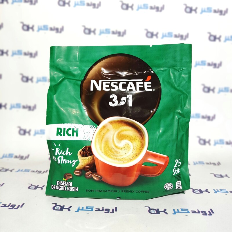 پودر قهوه نسکافه Nescafe سه در یک مدل Rich

