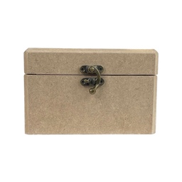 جعبه ی چوبی MDF (مربع 15در15  ، با ارتفاع 10 سانتی متر)