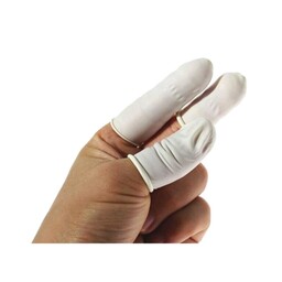دستکش انگشتی لاتکس ضدالکتریسیته ساکن(144عددی)