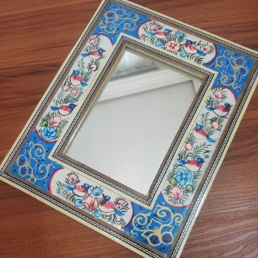 آینه خاتم نقاشی شده گالری چهارباغ