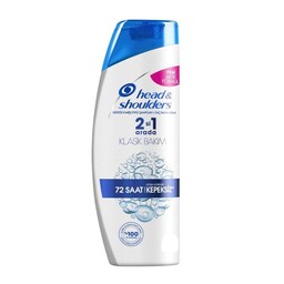 شامپو ضد شوره کلاسیک 2 در 1 هد اند شولدرز HEAD and SHOULDERS حجم 400 میل