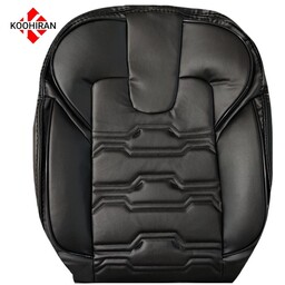 روکش صندلی خودرو  تمام چرم تمام مشکی مناسب برای پژو 206وپژو207وراناپلاس