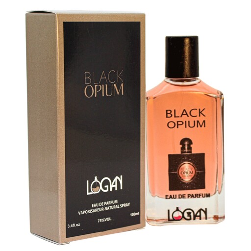 ادکلن بلک اوپیوم ایو سن لورن زنانه گرم و تند 100 میلی لیتر شرکت لوگان Yves Saint Laurent Black Opium