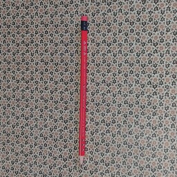 مداد مشکی سه گوش پاکن دار HB بدنه رنگی قرمز با کیفیت سلیم صبیر