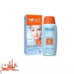 لوسیون ضد آفتاب بی رنگ سولاریس آردن SPF50 فاقد چربی حجم 100 میل