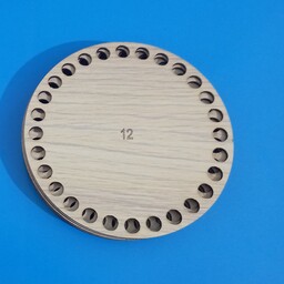 کفی تریکو بافی کفی چوبی دایره سایز12