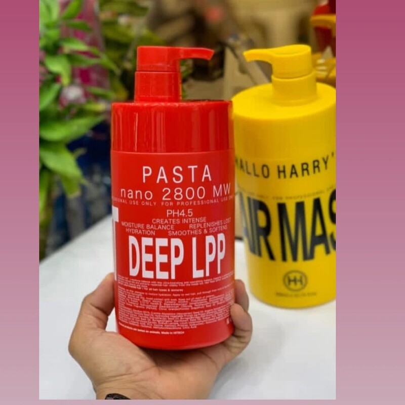 ماسک ترمیم کننده عمیق مو پاستا Pasta Nano 2800 MWاحیافوری ترمیم وپروتئین کن مخصوص موهای نچرال ودکلره شده ساخت ایتالیا