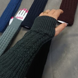 دستکش بافت زنانه دخترانه مناسب زمستان و پاییز  دررنگبندی متنوع 