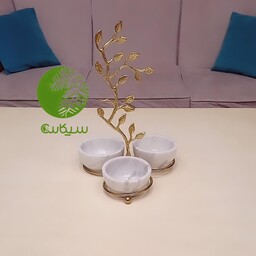 ظروف سنگی اردو خوری طرح برگ برنجی