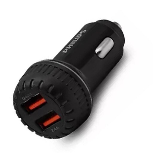 شارژر فندکی فیلیپس 18 وات مدل 4522 Philips DLP4522 Car Charger 