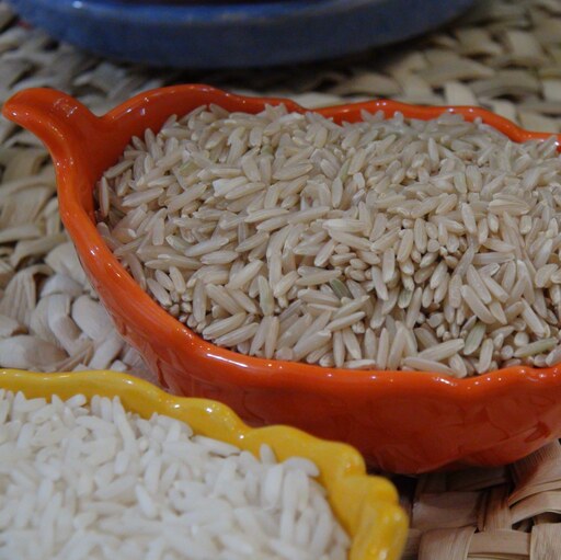 برنج هاشمی سبوس دار (قهوه ای) - (کشت 1402) - 5 کیلویی
