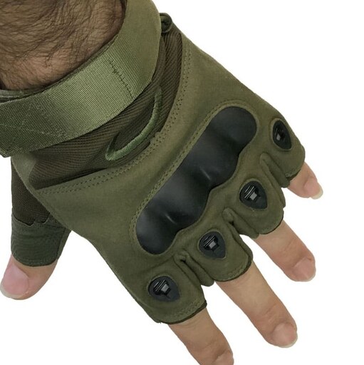 دستکش تاکتیکال نیم پنجه اوکلی مدل OAKLEY Gloves 005