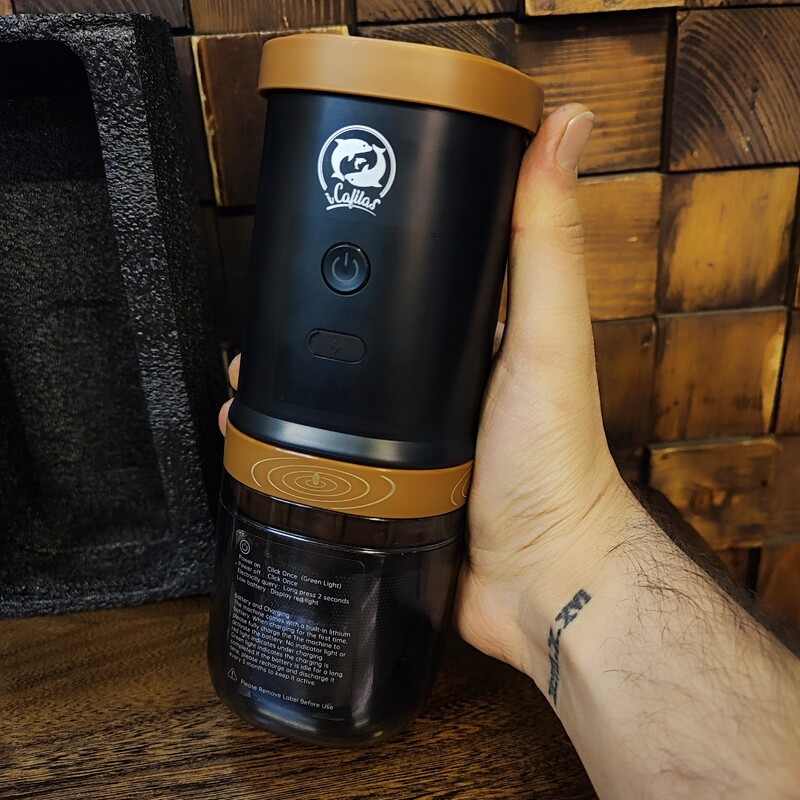 آسیاب قهوه شارژی همراه،تیغه تمام فولاد برای انواع قهوه