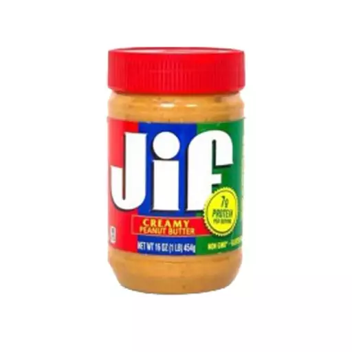 کره بادام زمینی کرانچی جیف مقدار 454 گرم Jif Crunchy Peanut Butter