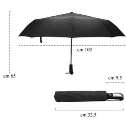 چتر ده فنر  تمام اتومات( دولایه پارچه ضخیم) ضد باد کیفیت عالی 