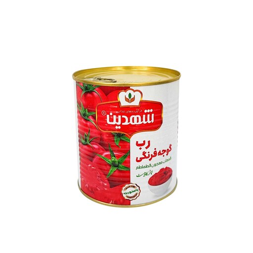 کنسرو رب گوجه فرنگی شهدین - 800 گرم