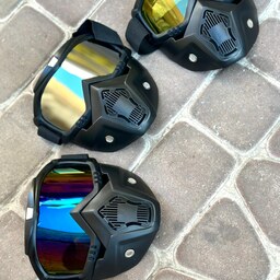 مرکز فروش یزدانی -  نقاب ماسک موتور سواری در سه رنگ متفاوت