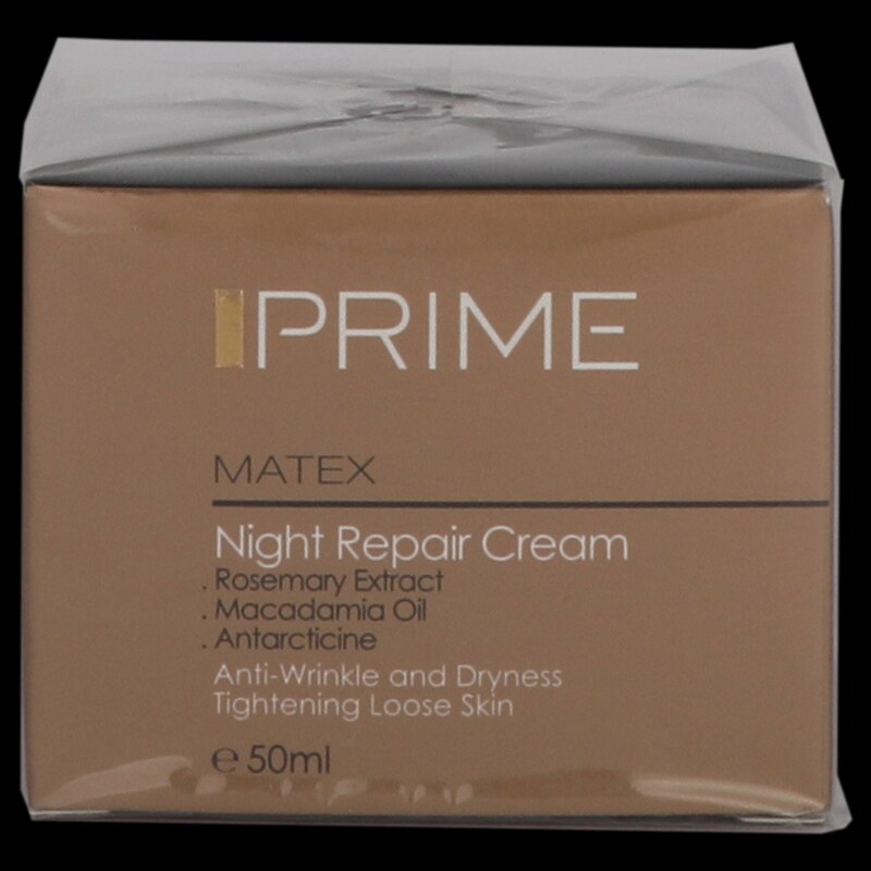 پرایم  پریم کرم شب ضدچروک پریم  پوست خشک تا خیلی خشک 50میلNight Recovery Cream انقضا 1405.11