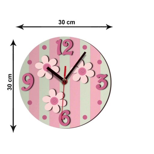ساعت دیواری گل (ارسال رایگان)