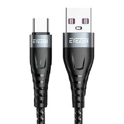 کابل شارژ تبدیل USB به USB-C ایزن مدل EC-16 Fast Charge طول 1 متر