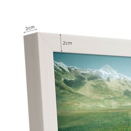 قاب عکس دیواری PVC سایز 20 در 25 (شیشه دار)