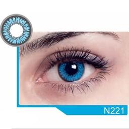 لنز رنگی سالانه نئو کاسمو آبی N221(یک جفت)