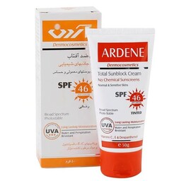 کرم ضد آفتاب SPF46 رنگی آردن
