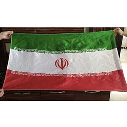 پرچم ایران (ساتن براق)