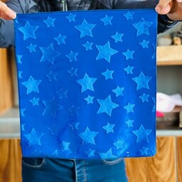 دستمال  طرح ستاره  دو لایه برجسته