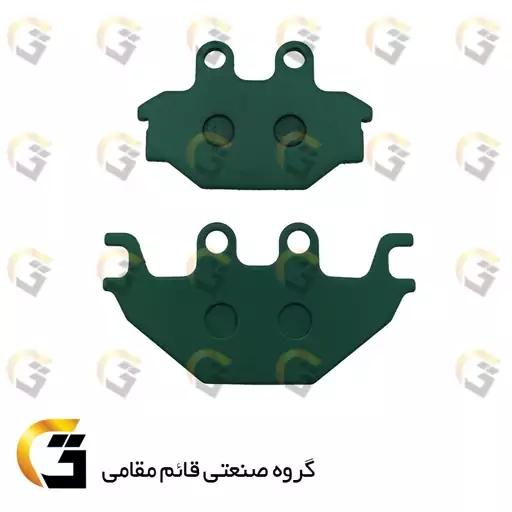 لنت دیسکی ترمز موتور سیکلت  کد 1147  مناسب برای عقب گلکسی اس وای ام SYM ان اچ NH 180 نیروموتور