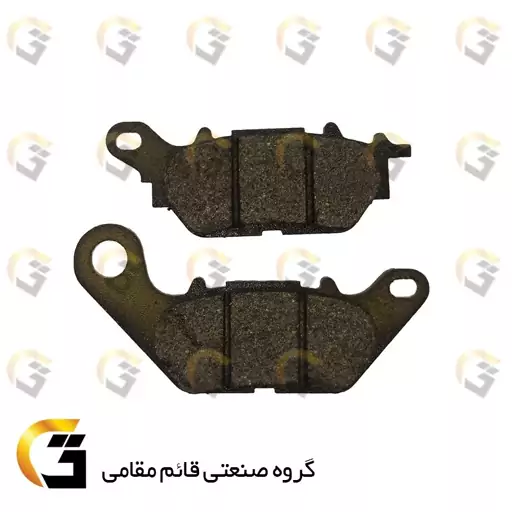 لنت دیسکی ترمز موتور سیکلت  کد 286  مناسب برای جلو وگو (ویگو) انژکتوری بسته 5 عددی WEGO