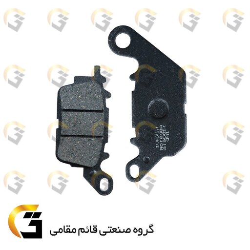 لنت دیسکی ترمز موتور سیکلت  کد 1199  مناسب برای جلو یاماها آیروکس YAMAHA AEROX 155 نیرو موتور