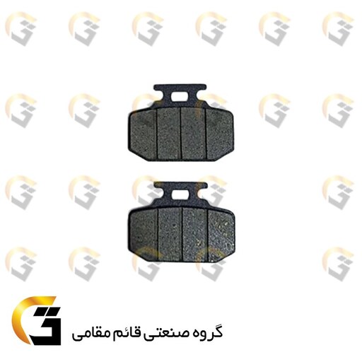 لنت دیسکی ترمز موتور سیکلت  کد 1276  مناسب برای جلو طرح آیروکس و NVX155