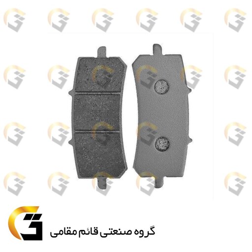 لنت دیسکی ترمز موتور سیکلت  کد 1270  مناسب برای جلو سی اف  CF250 SR ABS جهان رو