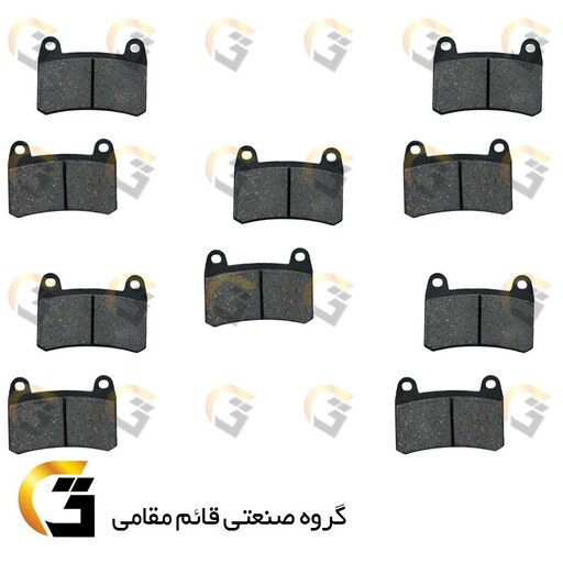 لنت دیسکی ترمز موتور سیکلت  کد 066  برای جلو بنلی 180،250 لئونچینو بسته 5 عددی