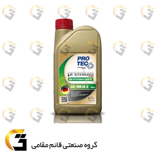 روغن موتور پروتک 20W50 SL یک لیتری PROTEC OIL