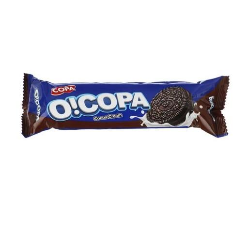 بیسکویت اکوپا  کرمدار با طعم شکلات کوپا -90گرمی بسته ده عددی