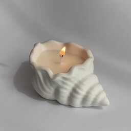 شمع صدف ظرفی 1. در رنگهای سفید 