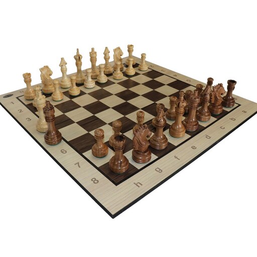 صفحه و مهره  شطرنج مدل سلطنتی کد B