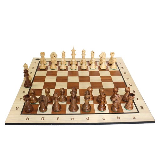 صفحه و مهره شطرنج مدل آمریکایی کد C