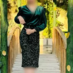 لباس مجلسی زنانه کوتاه عروسکی 