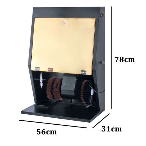 دستگاه اتو واکسر واکس کفش برقی  براق کننده کفش