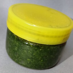 نمک سبز(دلارگیلانی)250گرمی دست ساز با سبزی محلی با عطر و طعم شمال